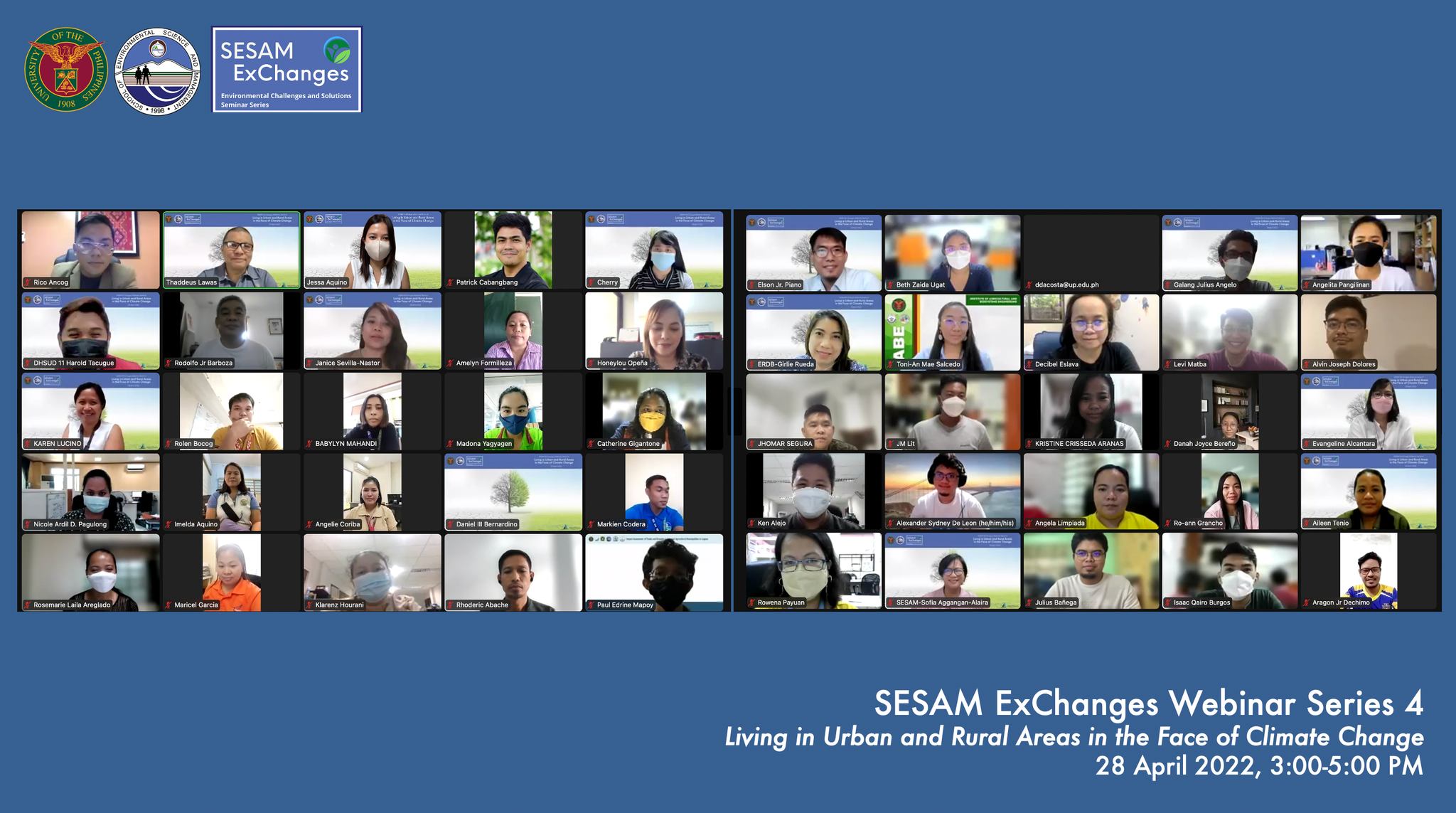 Innovations in the urban and rural areas undergoing climate change adaptation tackled in “SESAM ExChanges”￼