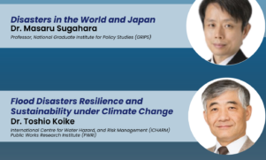 SESAM invites Japanese scientists to discuss flood disasters